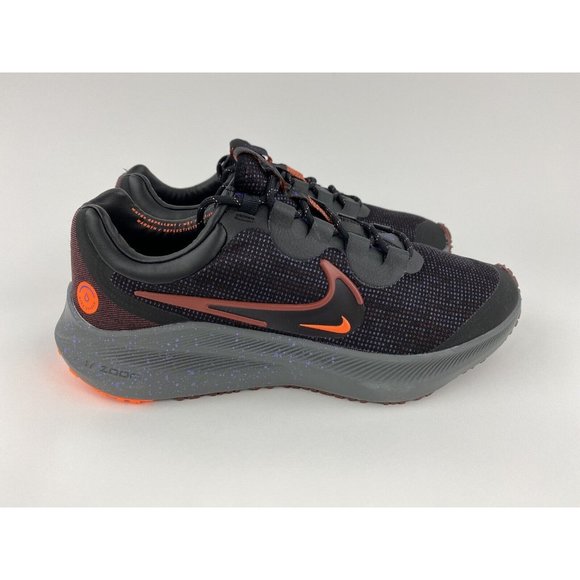 Nike Zoom Winflo 8 Shield Bronze Eclipse Men's Sneakers Shoes Black NO SHOE BOX - Picture 7 of 10